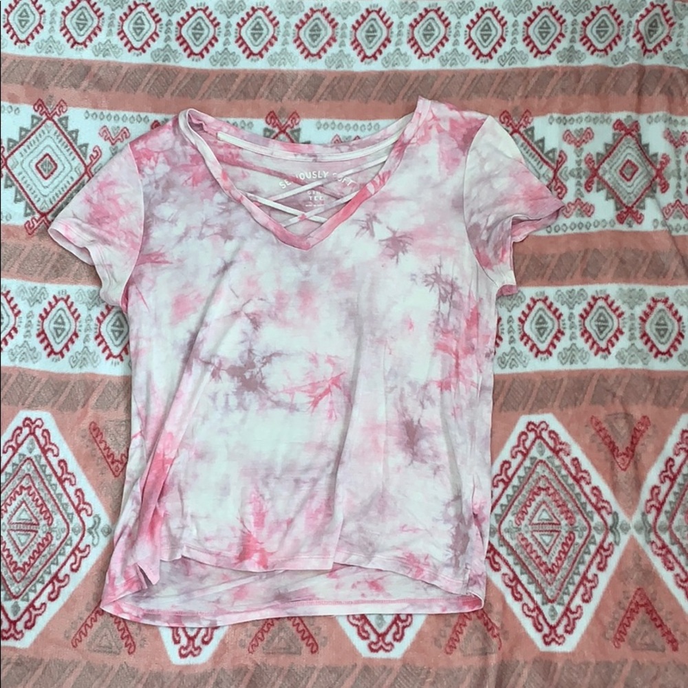 Aeropostal Seriously Soft V-Neck Top